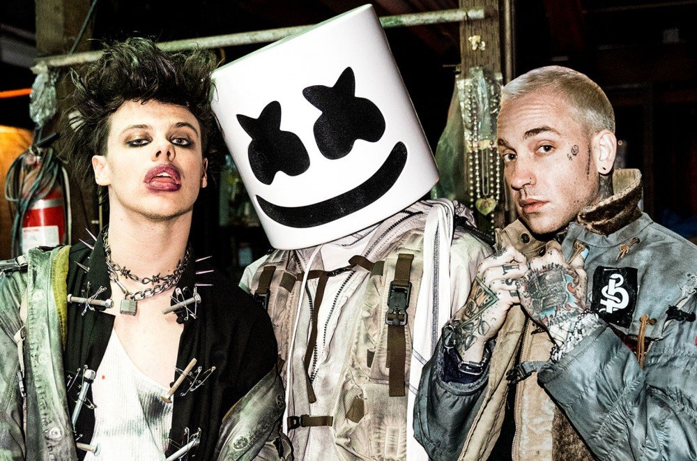Marshmello, Blackbear, & Yungblud Join Forces For Anthemic Collaboration “Tongue Tied”