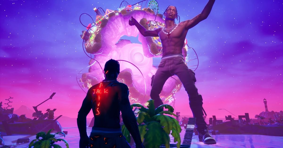 Travis Scott’s first Fortnite concert was surreal and spectacular