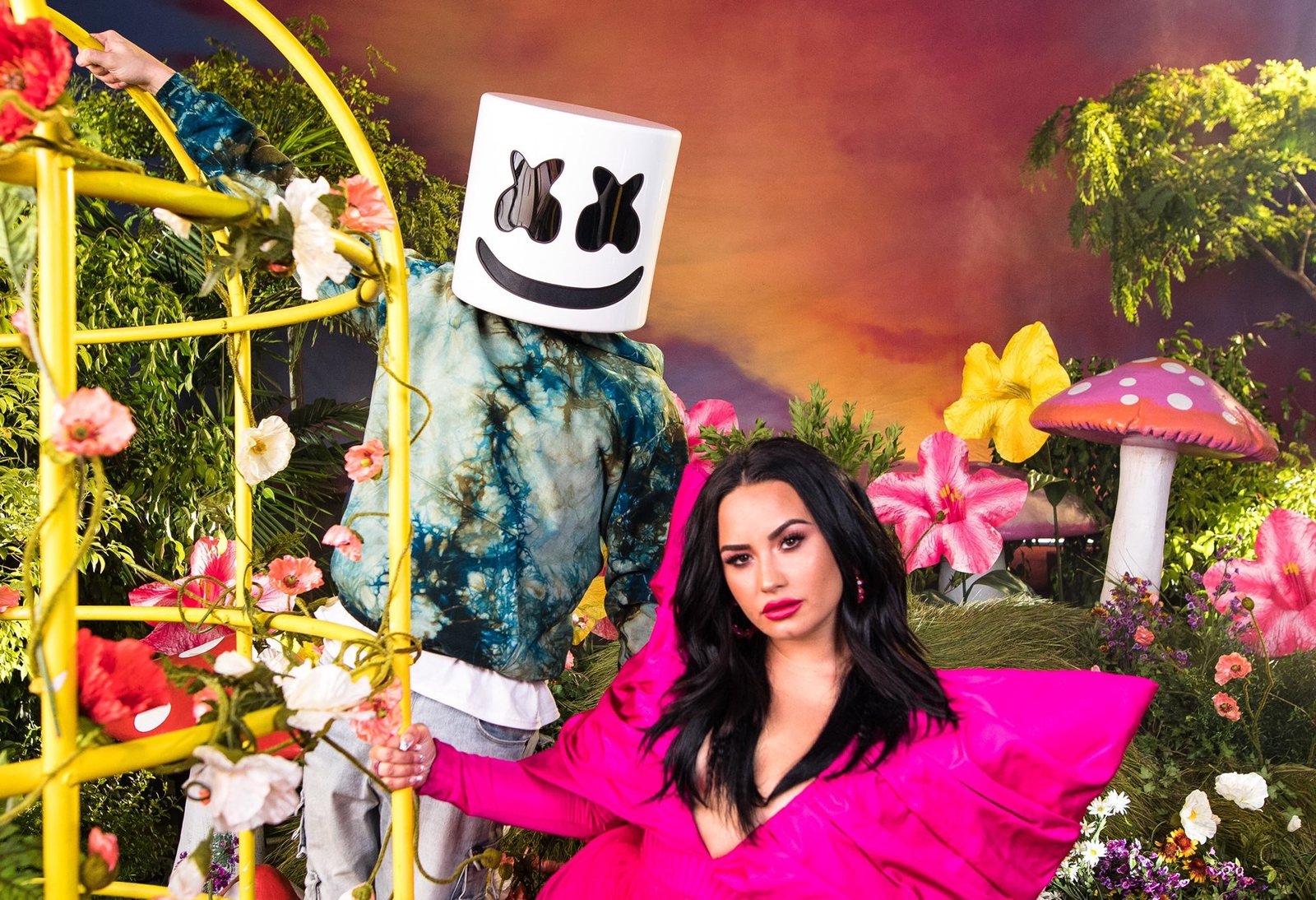 Marshmello & Demi Lovato Release New Collab “OK Not To Be OK” For Suicide Prevention Week