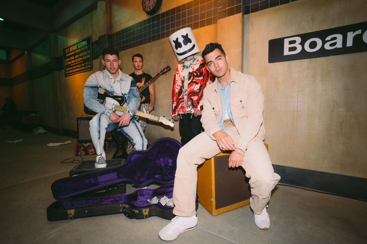 Jonas Brothers and Marshmello Drop New Collab “Leave Before You Love Me”