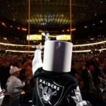 Marshmello Throws Down DJ Set During Halftime of Las Vegas Raiders Game